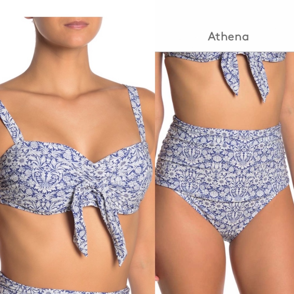 Athena Morti Floral  Bikini Set Size 10
